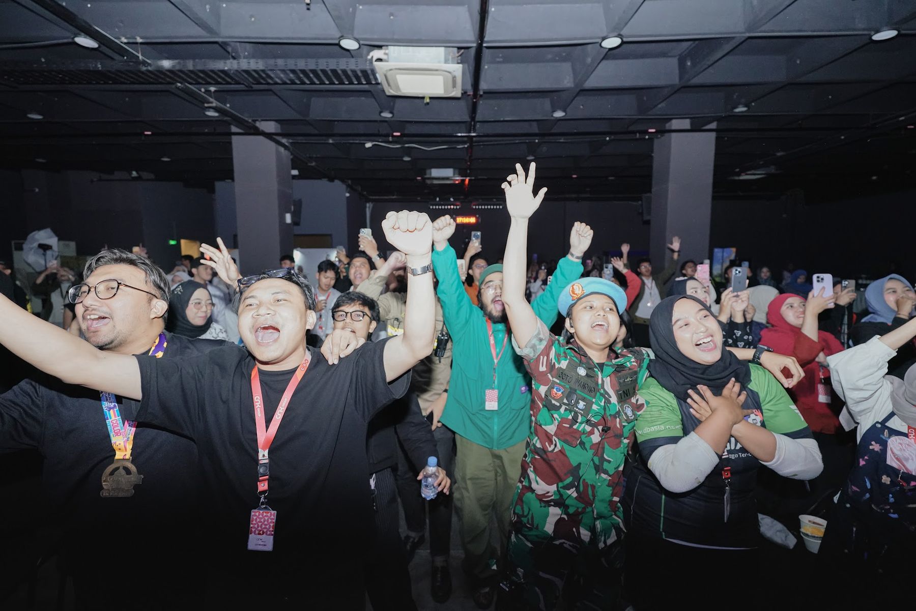 Duta Rasa bersorak bersama di Town Hall CRK 2026